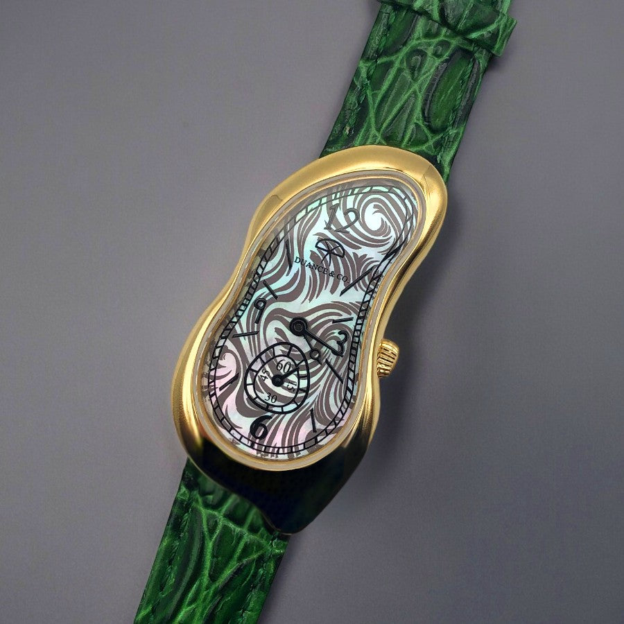 D&C - Conchiglia 004 Gold & Green