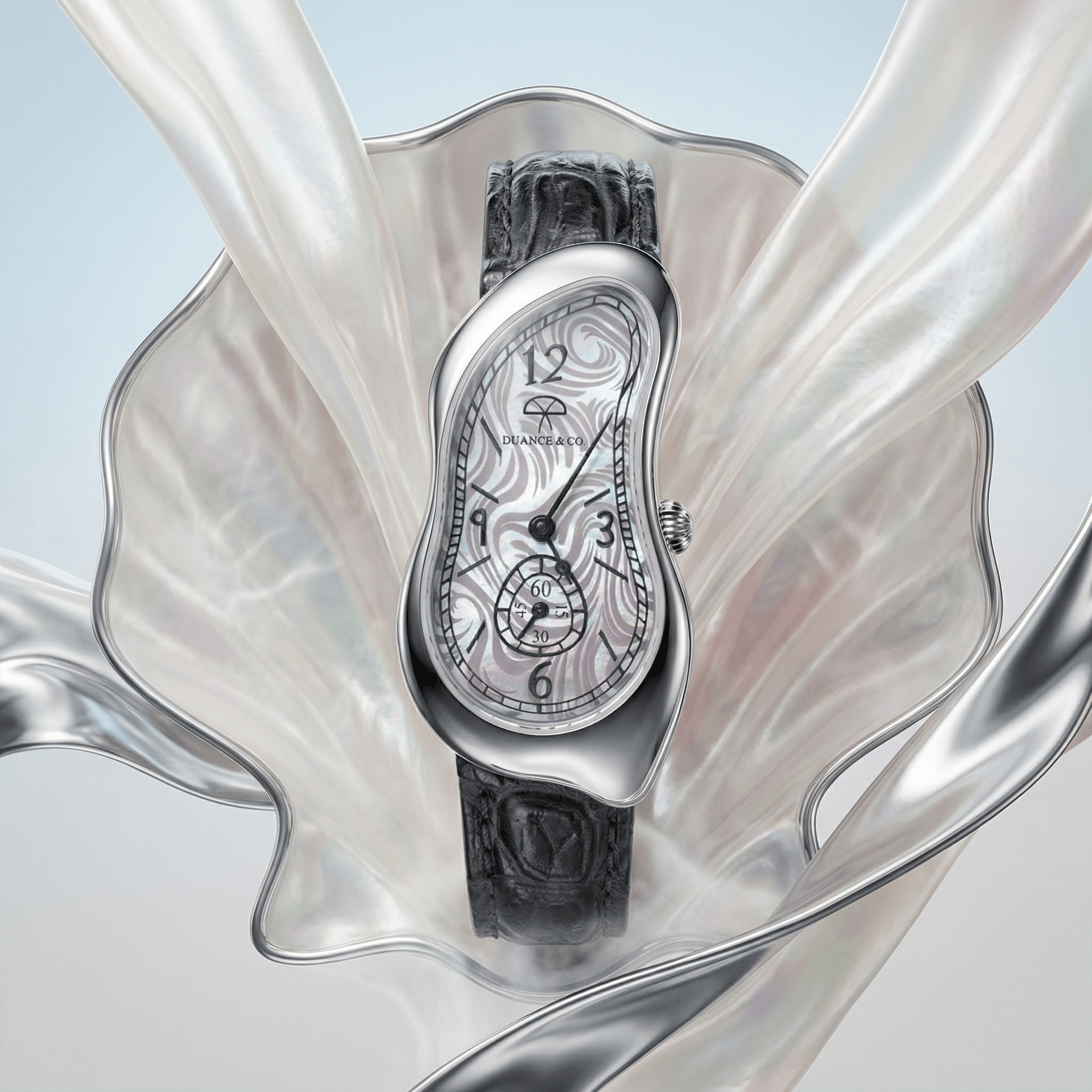 D&C - Conchiglia 001 Silver & Black