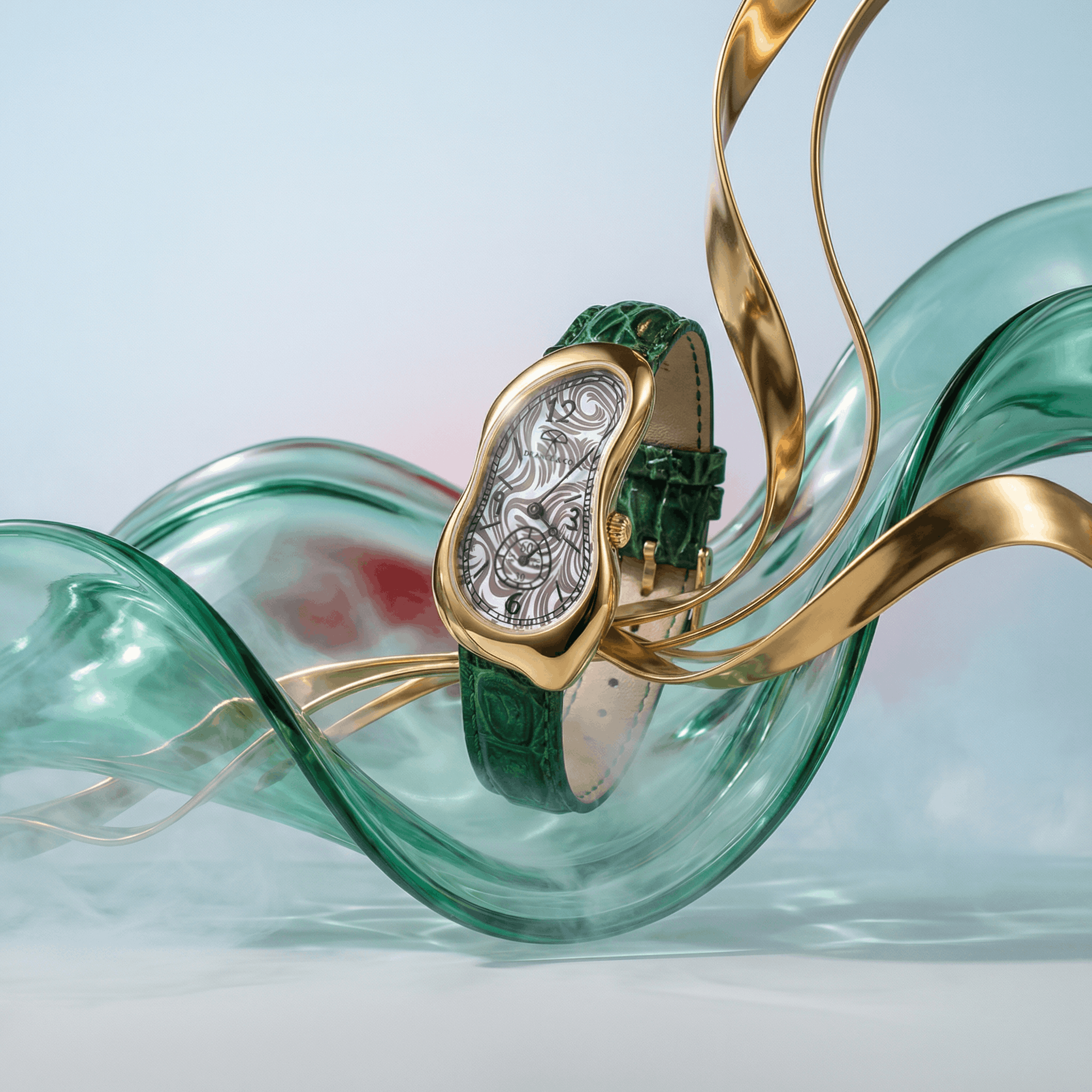 D&C - Conchiglia 004 Gold & Green