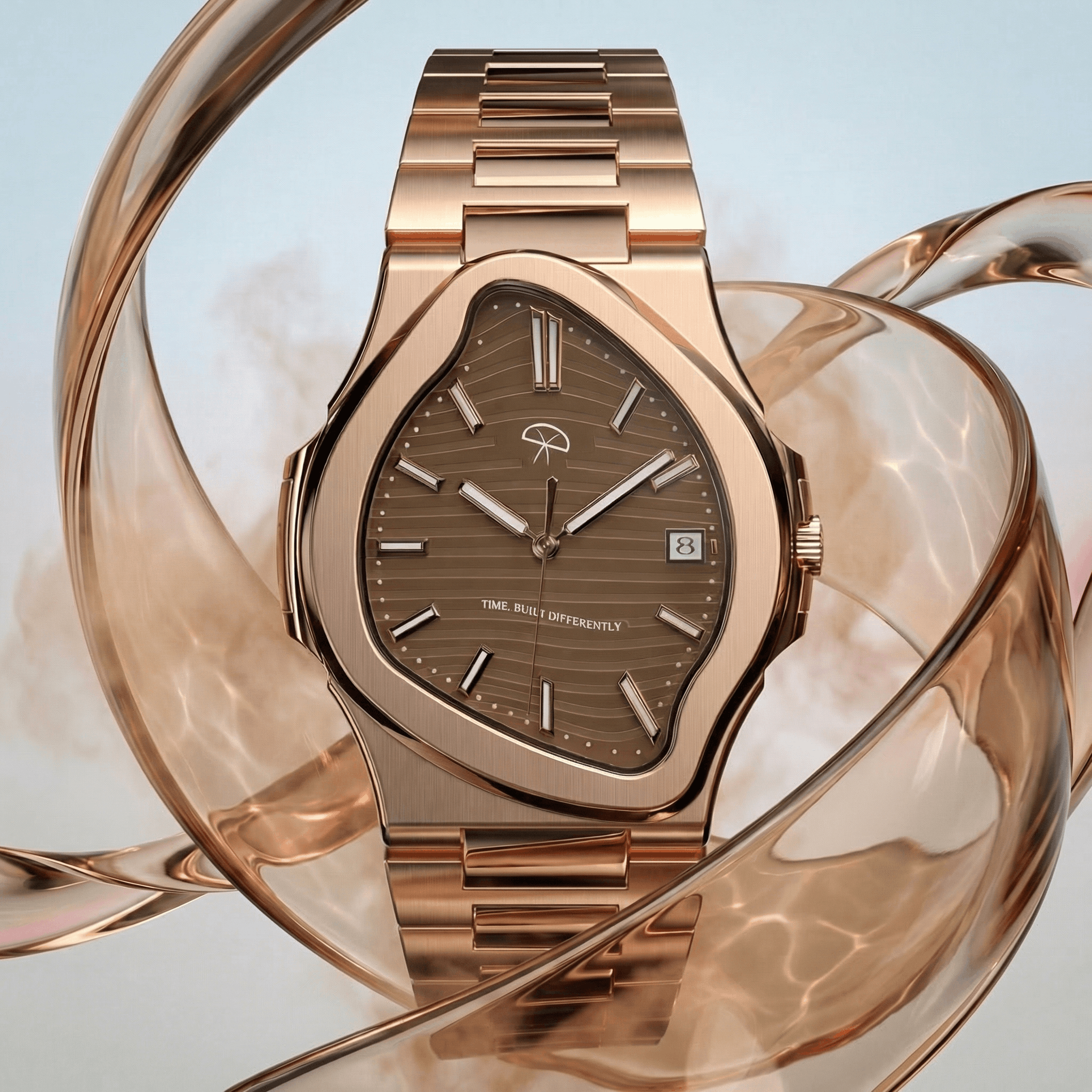 D&C - 009 BROWN & ROSE GOLD